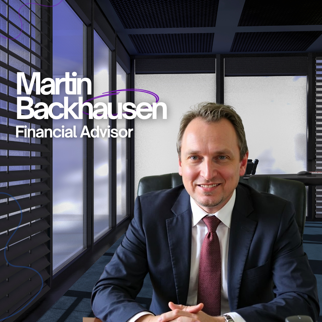 martin backhausen financial advisor dark office